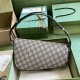 .   With a full set of original green box packaging  Gucci Horsebit 1955 collection small shoulder bag. The brand honors the 70th anniversary of the horsebit accessory with a fresh take on the iconic design and silhouett