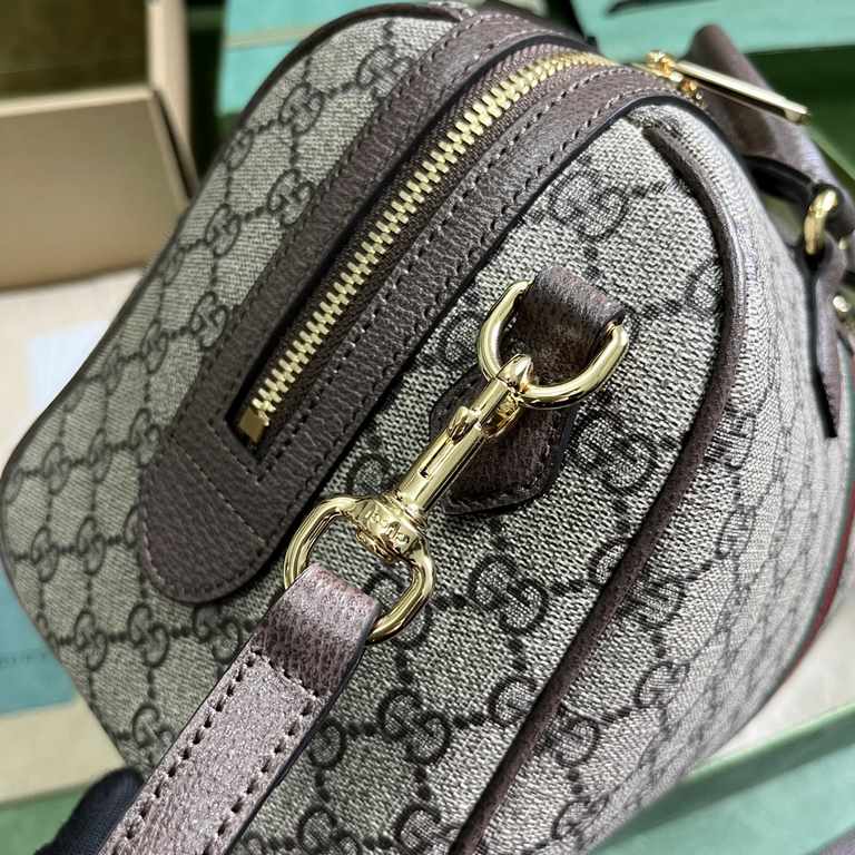 .   Comes with a full set of original green box packaging  Ophidia Collection GG Medium Tote Bag. A house classic, GG Supreme canvas has become an iconic fabric in the world of Gucci design. The fabric has been featured 