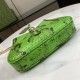 .   With full set of original green box packaging   [New] Gucci Jackie Notte mini shoulder bag. This new Jackie Notte handbag is designed by Sabato De Sarno, the brand's creative director. It vividly demonstrates the con