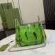 .   With full set of original green box packaging   [New] Gucci Jackie Notte mini shoulder bag. This new Jackie Notte handbag is designed by Sabato De Sarno, the brand's creative director. It vividly demonstrates the con