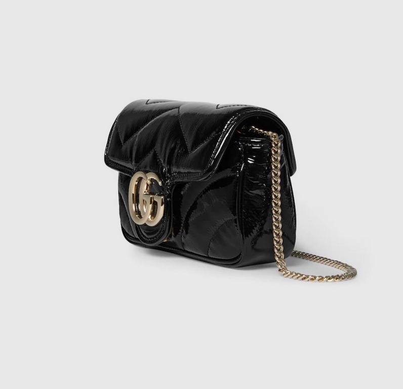 [New] GG Marmont Series Super Mini HandbagModel No.476433 AABZK 1000The same-tone double-G accessory design injects a traditional essence into the brand's contemporary style, bringing a timeless piece to the closet. This