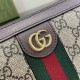 .   Comes with a full set of original green box packaging  Ophidia Collection GG full zipper wallet. Introduced in the 1970s, the GG logo evolved from the early Gucci diamond diamond check pattern that began in the 1930s