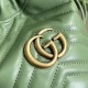 .   With full set of original green box packaging  GG MARMONT MATLASS mini bucket bag style. Inspired by nature's primary colors, Gucci's timeless designs continue to present new iterations season after season. For Sprin