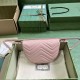 .  With a full set of original green box packaging GG Marmont Series Quilted Chain Strap Mini Handbag.Gucci's classic small accessories continue to reinvigorate themselves around the brand's evolving aesthetic. The GG Ma