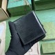 .   Packaged in a full original green box  GG Crystal Canvas Bifold Wallet.GGG Crystal Canvas glamorizes the men's FallWinter 2023 accessory collection with a glossy finish and durability that gives the brand's classic d