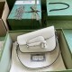 .   With a full set of original green box packaging  Gucci Horsebit 1955 Collection Mini Shoulder Bag. The brand honors the 70th anniversary of the horsebit accessory with a fresh take on the iconic design and silhouette