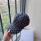 Gucci New Jacquard Letter Baseball CapClassic jacquard letters, never die of fashion!Ins bloggers concave modeling small single product