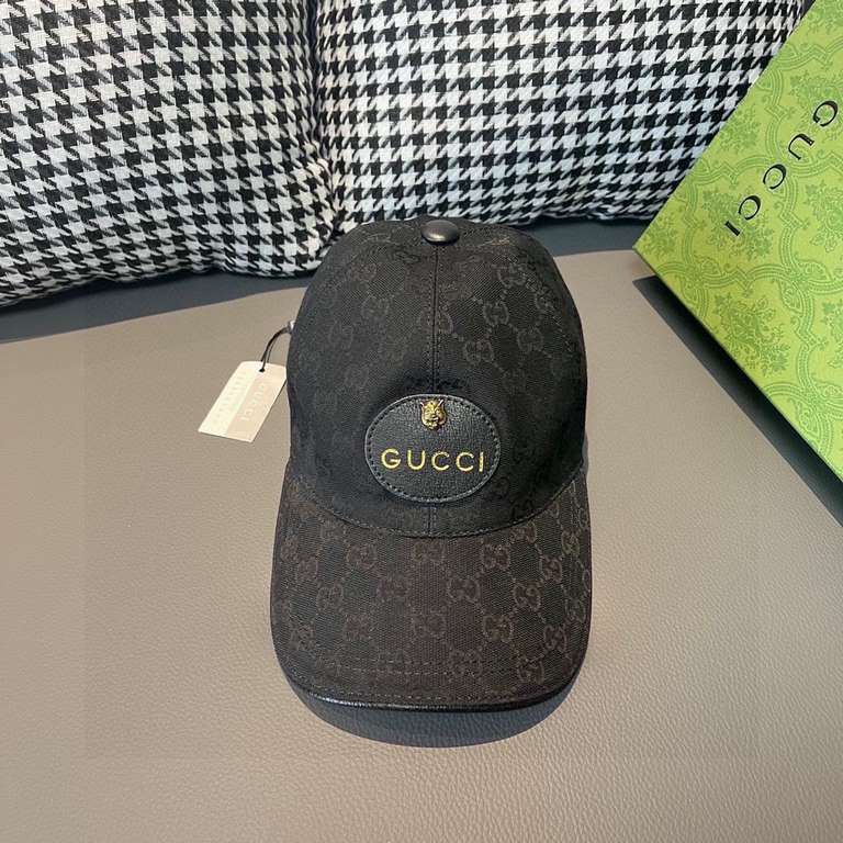 Gucci (Gucci) new original single baseball cap.With packaging cloth bag, Gucci (Gucci) new original single baseball cap, small tiger head, the latest models of the counter, 11 open mold customized, genuine open mold hard