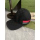 Special GUCCI original customized 11 open mold custom cowboy hat both the brand's traditional luxury connotation and modern streetwear aesthetics to show the design personality of the spring and summer series The cap is 