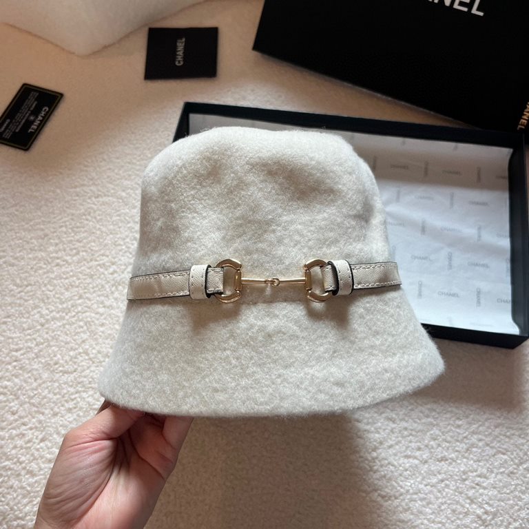 Special￥Gucci Gucci fall and winter new tweed cap, head circumference 57cm