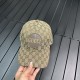 [GUCCI Gucci] 2023 counter new simple embroidery model baseball cap, very trendy! Casual sports models, classic production, super good with clothes!