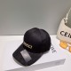 With dust bag[GUCCI Gucci embroidered baseball cap  , counter new simple and very trendy! Casual sports models, classic production, super good with clothes!