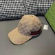 Gucci(Gucci).With box cloth bag, Gucci (Gucci) classic original single baseball cap     gold silk logo. counter 11 open mold customized, the highest version, the original canvas material   head layer cowhide, cotton lini