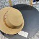 Gucci Gucci Straw Hat, Embroidered Monogrammed Sun Hat, l Head Circumference 57cm