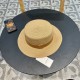 Gucci Gucci Straw Hat, Embroidered Monogrammed Sun Hat, l Head Circumference 57cm