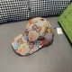 With packaging cloth bag, Gucci Gucci new original single baseball cap, broken flowers large double G, counter 11 open mold ordering, perfect pair of flowers, the original canvas fabric   head layer cowhide, lightweight 