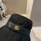 ￥Gucci Gucci Classic Model Old Flower Fisherman's Hat, Unisex, Head Circumference 57cm