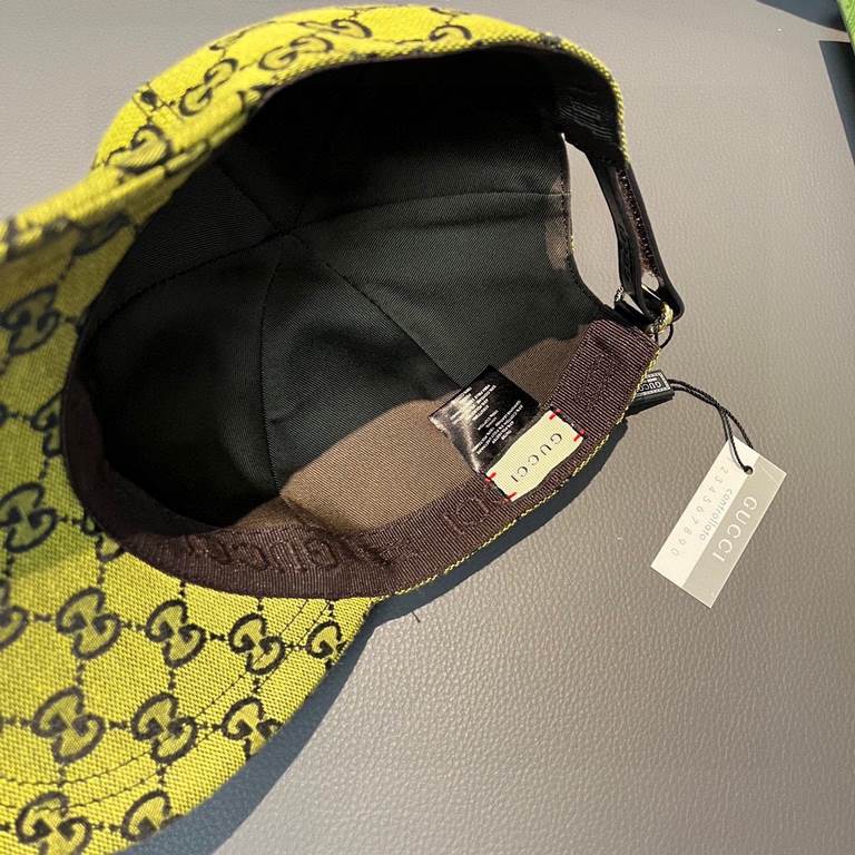 With packaging cloth bag, Gucci (Gucci) new original single baseball cap, Multicolor series canvas baseball cap! Counter the latest models, 11 genuine open mold, original canvas material   head layer cowhide, original qu