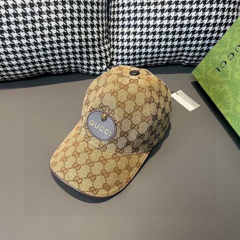 With packaging bag, Gucci (Gucci) new original single baseball cap, small tiger head, the latest counter models, 11 open mold customized, genuine open mold hardware, original canvas material   head layer cowhide, origina