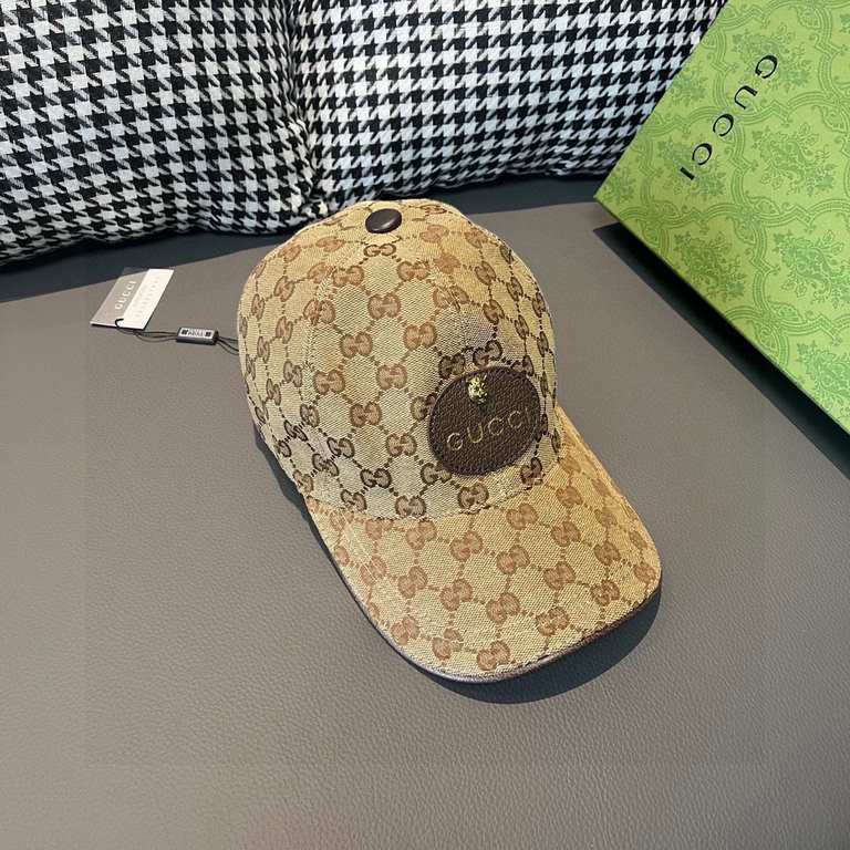 With packaging bag, Gucci (Gucci) new original single baseball cap, small tiger head, the latest counter models, 11 open mold customized, genuine open mold hardware, original canvas material   head layer cowhide, origina