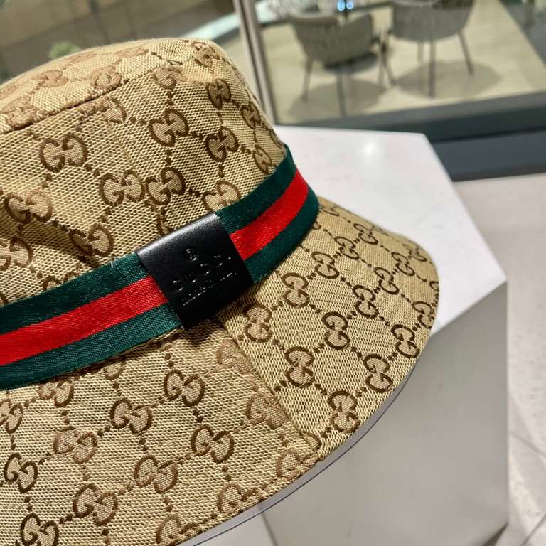 GUCCI Gucci 2023 new counter synchronization reversible wear models fisherman's hat, explosive shipments, super good with the new models on the shelves