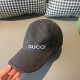 New!New model shipment!With box cloth bag, Gucci (Gucci) latest original single baseball cap, Gucci small embroidery, counter 11 open mold customized, the highest version, the original canvas material   head layer cowhid