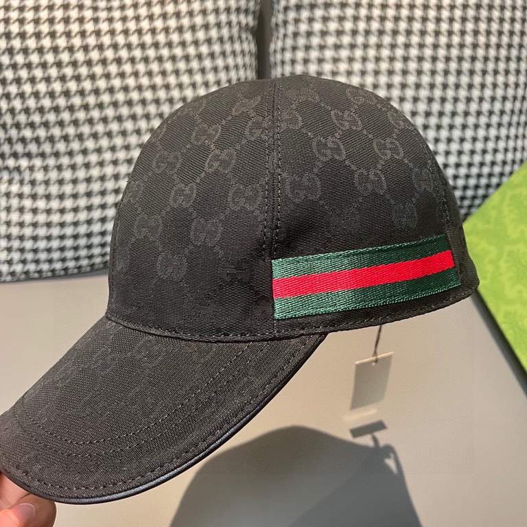 TheA million years of classic style! Apricot color, black with s sizeWith box bag, Gucci (Gucci) classic original single baseball cap     counter 11 open mold customized, the highest version, the original canvas material