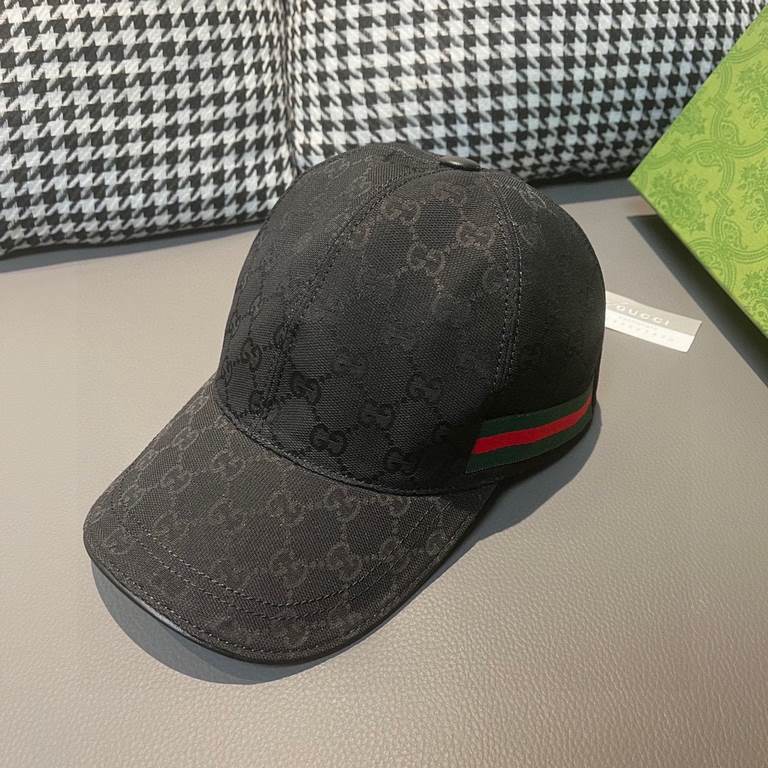 TheA million years of classic style! Apricot color, black with s sizeWith box bag, Gucci (Gucci) classic original single baseball cap     counter 11 open mold customized, the highest version, the original canvas material