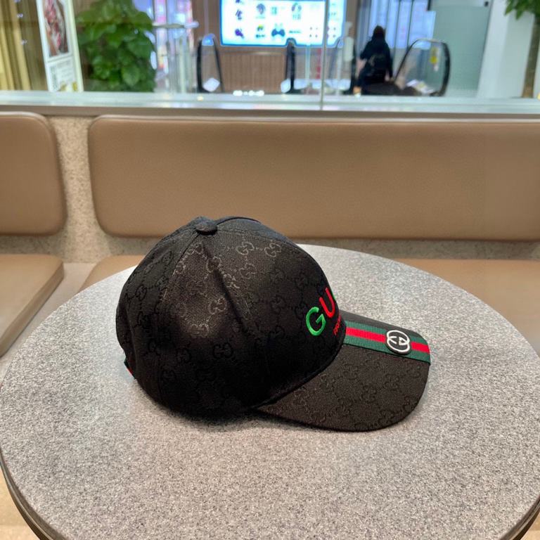 Gucci GUCCI 2023 early spring new original single baseball cap, the original single quality fire attack The craft is very exquisite High-grade atmosphere! Low-key luxury, easy to carry!