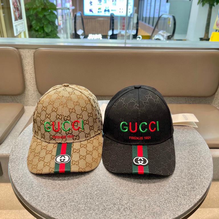 Gucci GUCCI 2023 early spring new original single baseball cap, the original single quality fire attack The craft is very exquisite High-grade atmosphere! Low-key luxury, easy to carry!