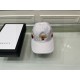 With box cloth bag, Gucci (Gucci) classic original single baseball cap, small white cap. Counter 11 open mold customized, the highest version, the original canvas material   head layer cowhide, lightweight and breathable