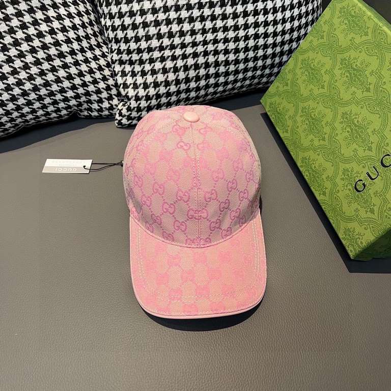 Wannabe classic model shipment!With box cloth bag, Gucci (Gucci) classic original single baseball cap     counter 11 open mold customized, the highest version, the original canvas material   head layer cowhide, light and