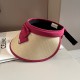 ￥Gucci Gucci Sun Shade Hairband, Straw Sun Hat