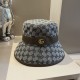 ￥Gucci Gucci Classic Model Old Flower Fisherman's Hat, Unisex, Head Circumference 57cm