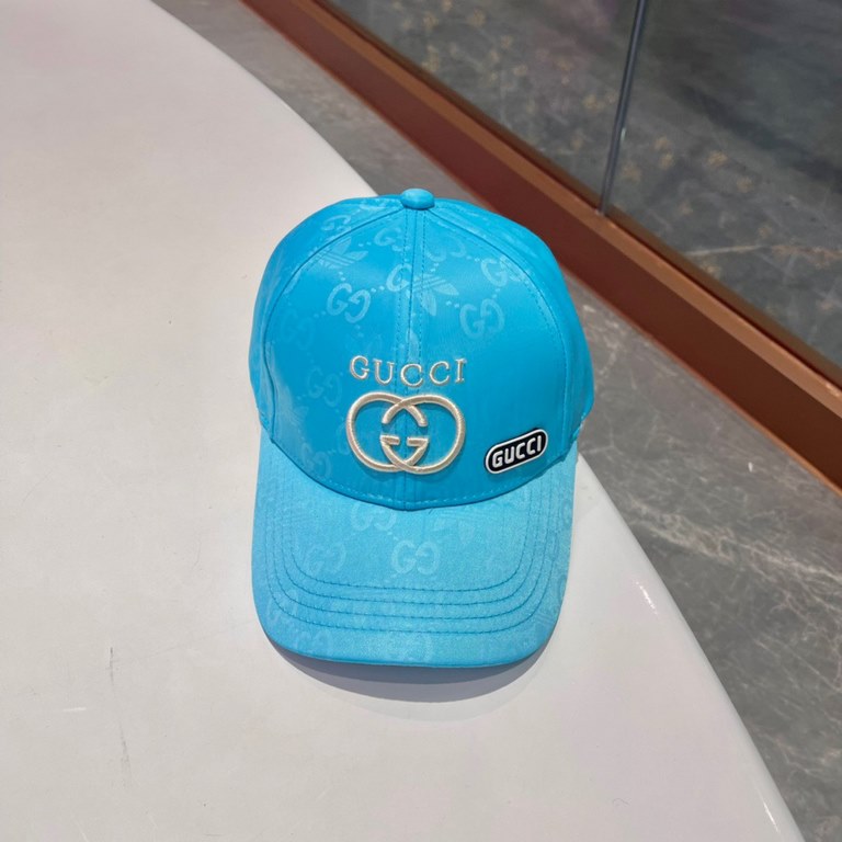 Gucci (Gucci) classic original single baseball cap     counter 11 open mold ordering, the highest version, the original canvas material   head layer cowhide, light and breathable! In-kind shooting, four seasons versatile