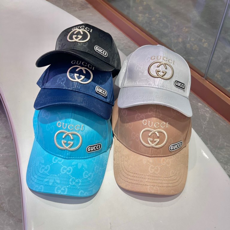 Gucci (Gucci) classic original single baseball cap     counter 11 open mold ordering, the highest version, the original canvas material   head layer cowhide, light and breathable! In-kind shooting, four seasons versatile