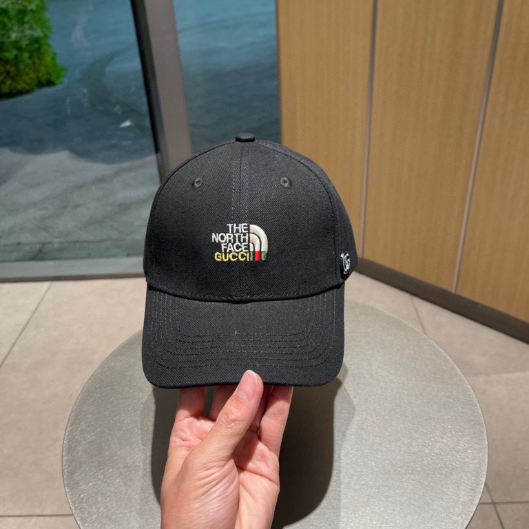 Gucci (Gucci North Face) 2023 early spring new original single baseball cap, tiger head embroidery, 11 open mold customized, heavy embroidery, details comparable to the counter, the quality is superb! Handsome men and wo