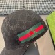 Gucci baseball cap.With box cloth bag, Gucci (Gucci) classic original single baseball cap, flower webbing, counter 11 open mold customized, the highest version, the original canvas material   head layer cowhide, lightwei