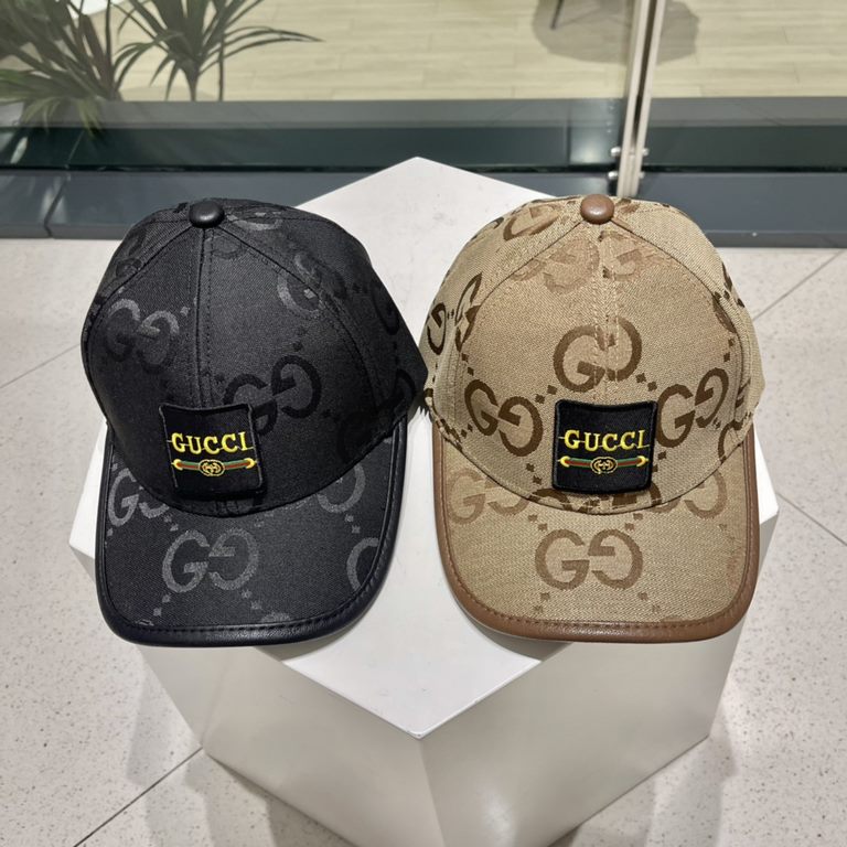 GUCCI Gucci 2023 new simple baseball cap, very trendy! Casual and sporty model, classically made, super good with clothes!