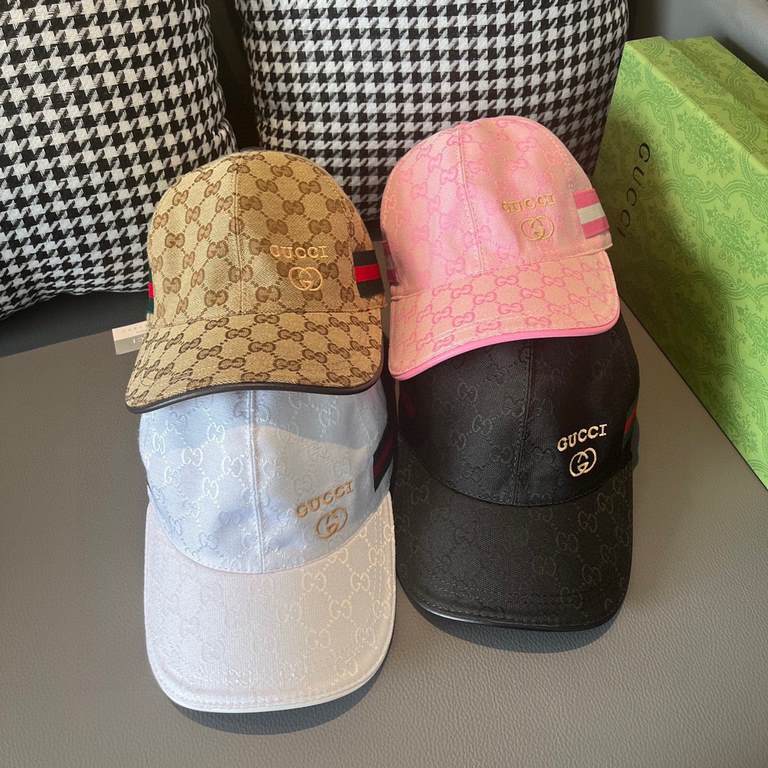 TheWannabe classic model shipment!With box cloth bag, Gucci (Gucci) classic original single baseball cap     gold small embroidery, counter 11 open mold customized, the highest version, the original canvas material   hea