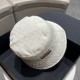 GUCCI Gucci 2023 new straw hat men and women summer sunscreen sun hat hat seaside beach foldable fisherman hat travel sun hat