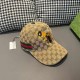 Gucci Baseball Cap, Gucci Baseball Cap, Gucci Baseball Cap.With box bag, Gucci (Gucci) original single baseball cap, large bee embroidery, 11 open mold customized, heavy embroidery, details comparable to the counter, the