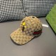 Gucci Baseball Cap, Gucci Baseball Cap, Gucci Baseball Cap.With box bag, Gucci (Gucci) original single baseball cap, large bee embroidery, 11 open mold customized, heavy embroidery, details comparable to the counter, the