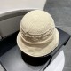 Gucci Gucci Straw Hat, 2023 New Rolled Bowler Hat Foldable, Head Circumference 57cm