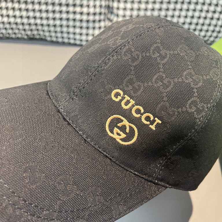 TheWannabe classic model shipment!With box cloth bag, Gucci (Gucci) classic original single baseball cap     gold small embroidery, counter 11 open mold customized, the highest version, the original canvas material   hea