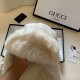 T￥Gucci Gucci fall and winter new ear protection cap,  wool lining, thunderbolt cap, four colors