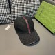 With packaging bag, Gucci (Gucci) classic original single baseball cap, vertical stripes of small webbing, 11 open molded to order, the original canvas material   head layer cowhide, leather wrapped handsome and stylish,