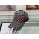 Wannabe classic model shipment!With box cloth bag, Gucci (Gucci) classic original single baseball cap    gucci small embroidery, counter 11 open mold customized, the highest version, the original canvas material   head l