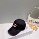 [GUCCI Gucci embroidered baseball cap  , counter new simple and very trendy! Casual sports models, classic production, super good with clothes!