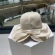 GUCCI Gucci new sun hat female summer UV large brim beach fisherman hat face shielding sunscreen UV color gel sun hat